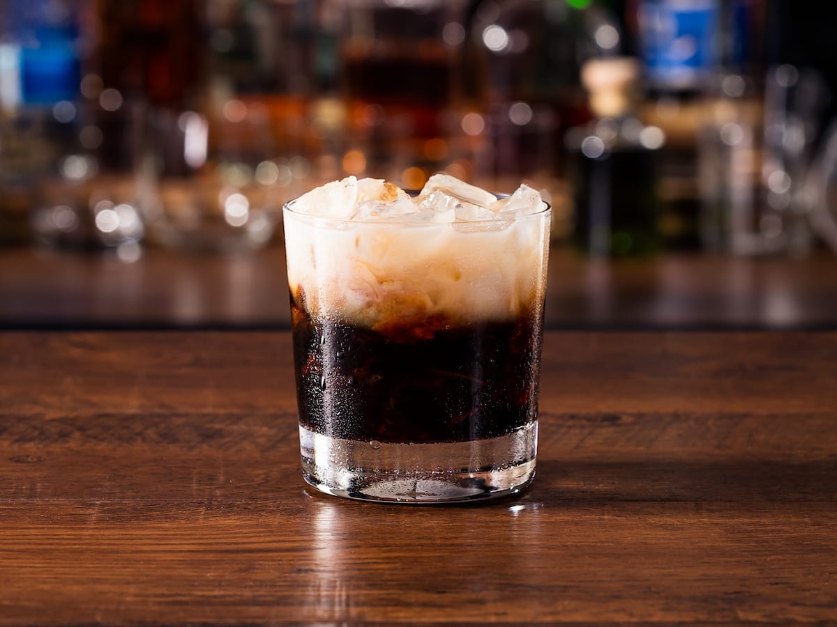 erfrischender White Russian Cocktail