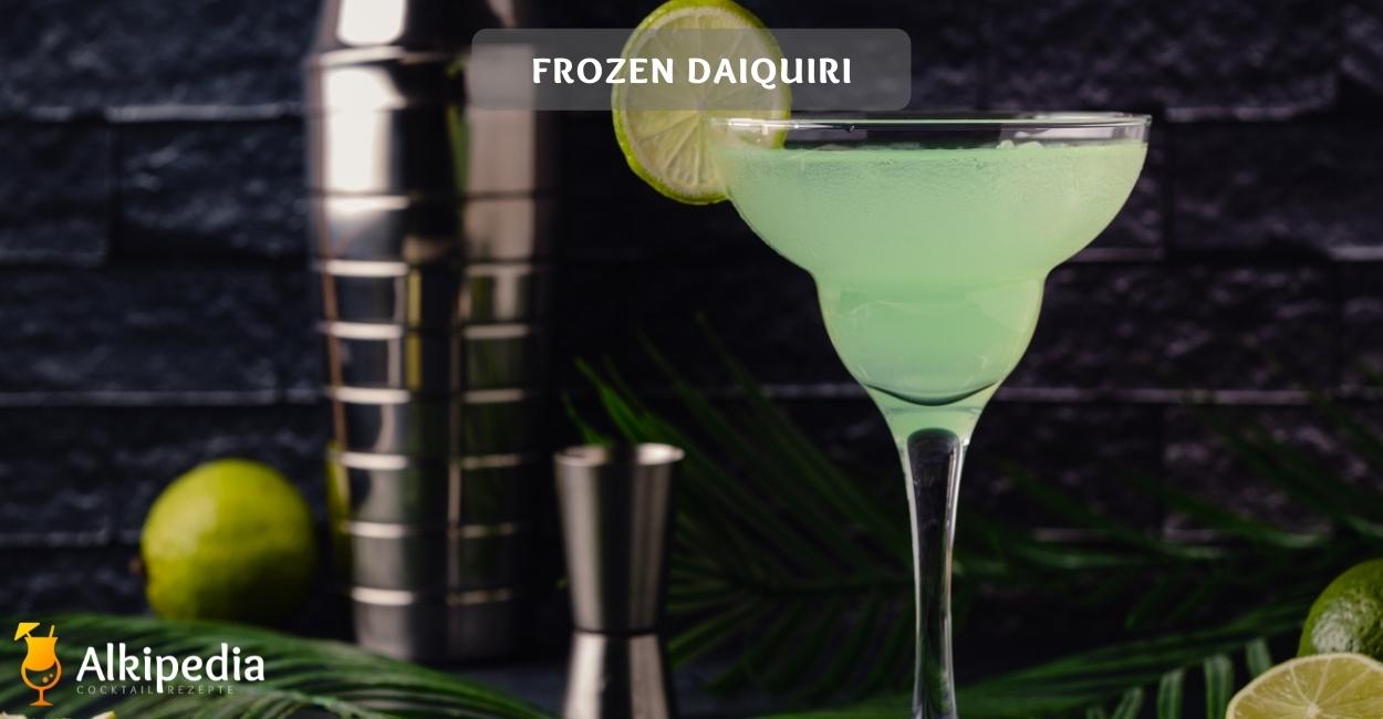 Frozen daiquiri – a semi-frozen summer cocktail
